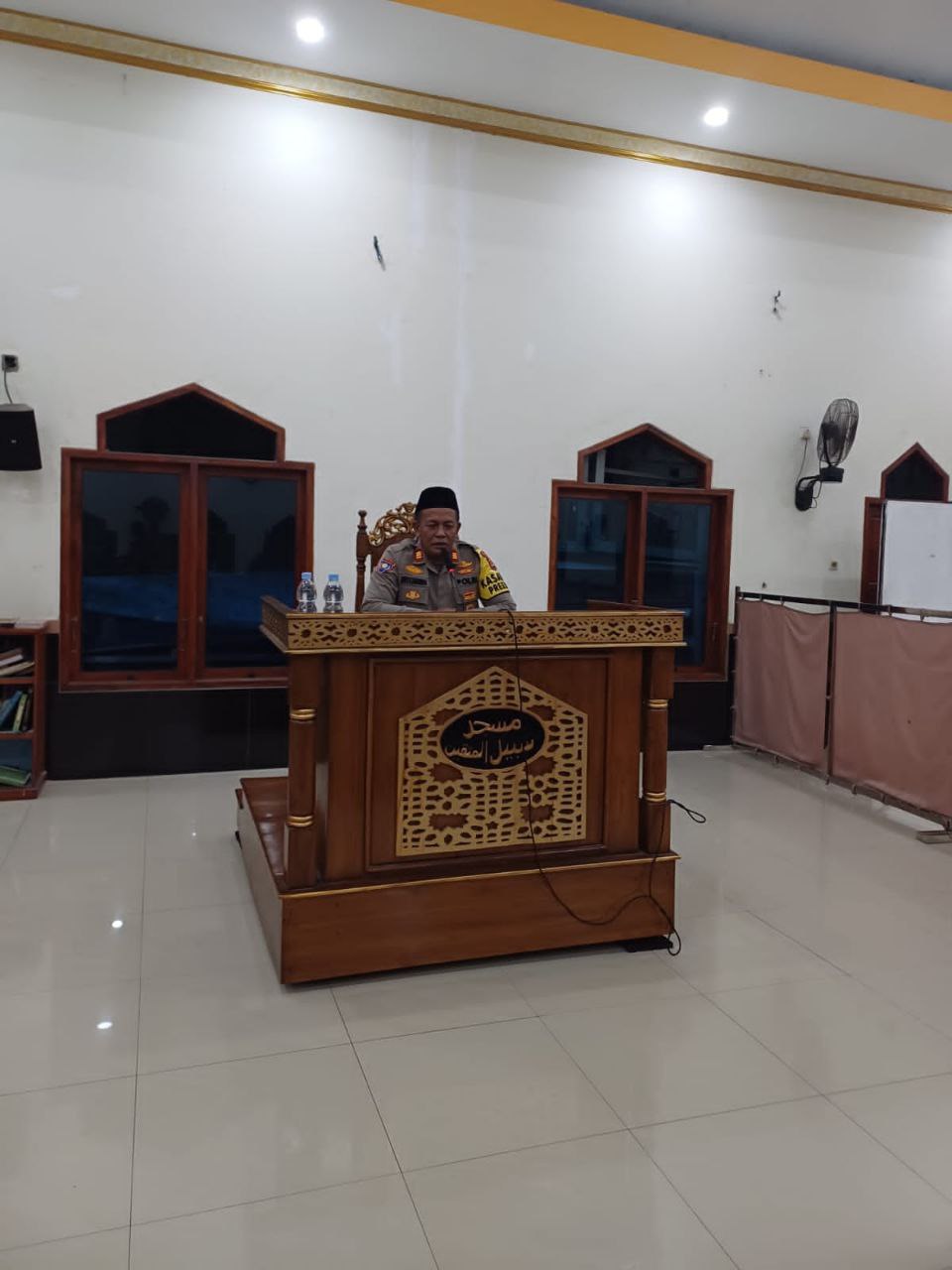 senkom dan kasatbinmas kab serang